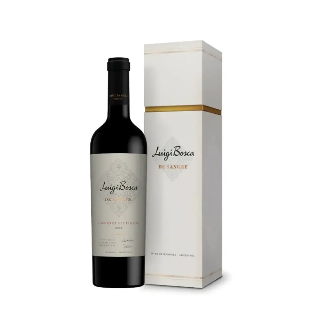 LUIGI BOSCA DE SANGRE CABERNET SAUVIGNON ESTUCHE CARTON 750ml