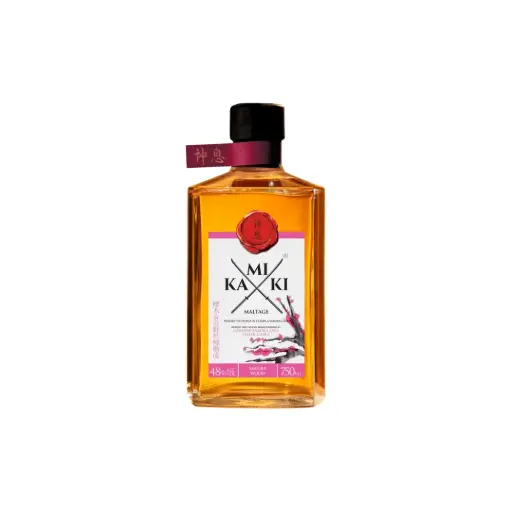 [6221] WHISKY KAMIKI SAKURA 750ml