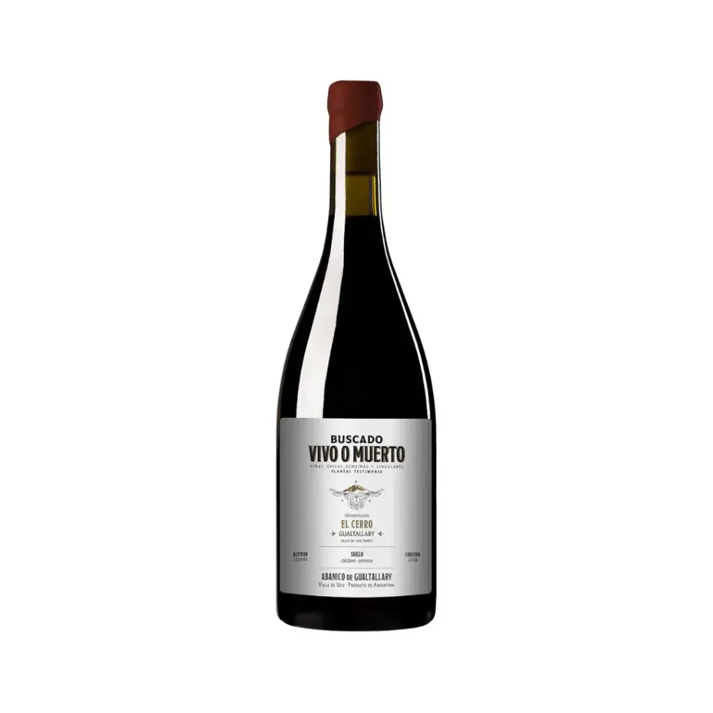 BUSCADO VIVO O MUERTO MALBEC EL CERRO 750ml