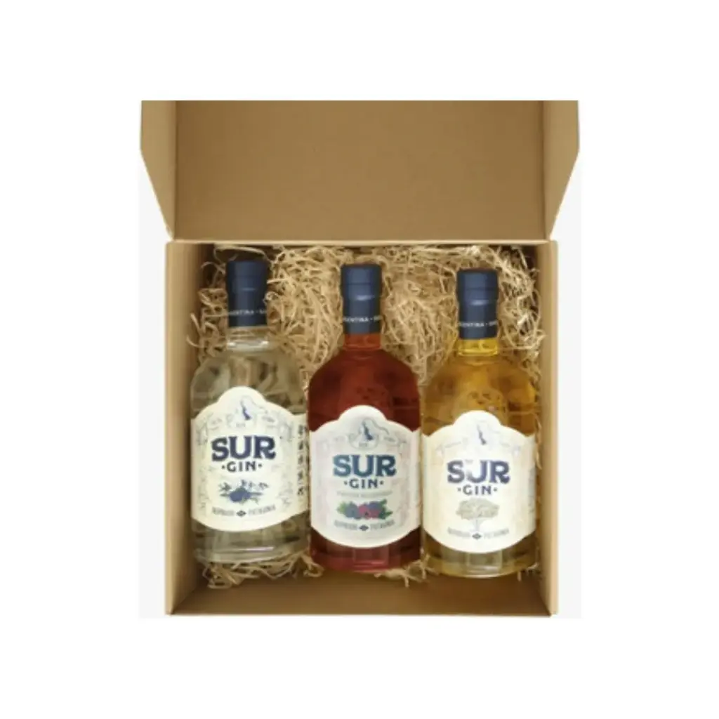 GIN SUR BOX REGALO 3X750ml
