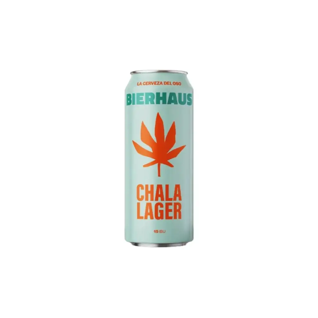 BIERHAUS CHALALAGER HEMP LAGER 473ml