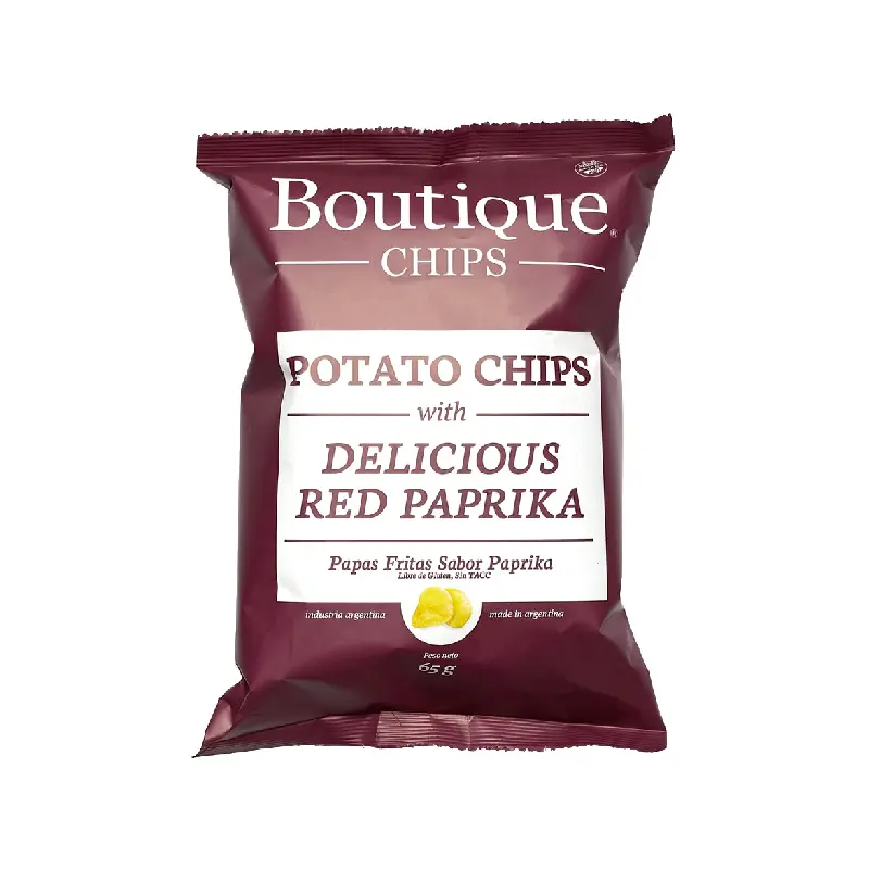 BOUTIQUE CHIPS DELICIOUS RED PAPRIKA 65g
