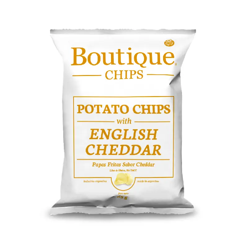 BOUTIQUE CHIPS ENGLISH CHEDDAR 65g