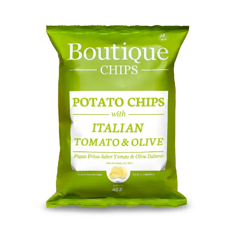 BOUTIQUE CHIPS ITALIAN TOMATE & OLIVE 65g