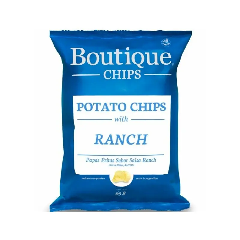 BOUTIQUE CHIPS RANCH 65g