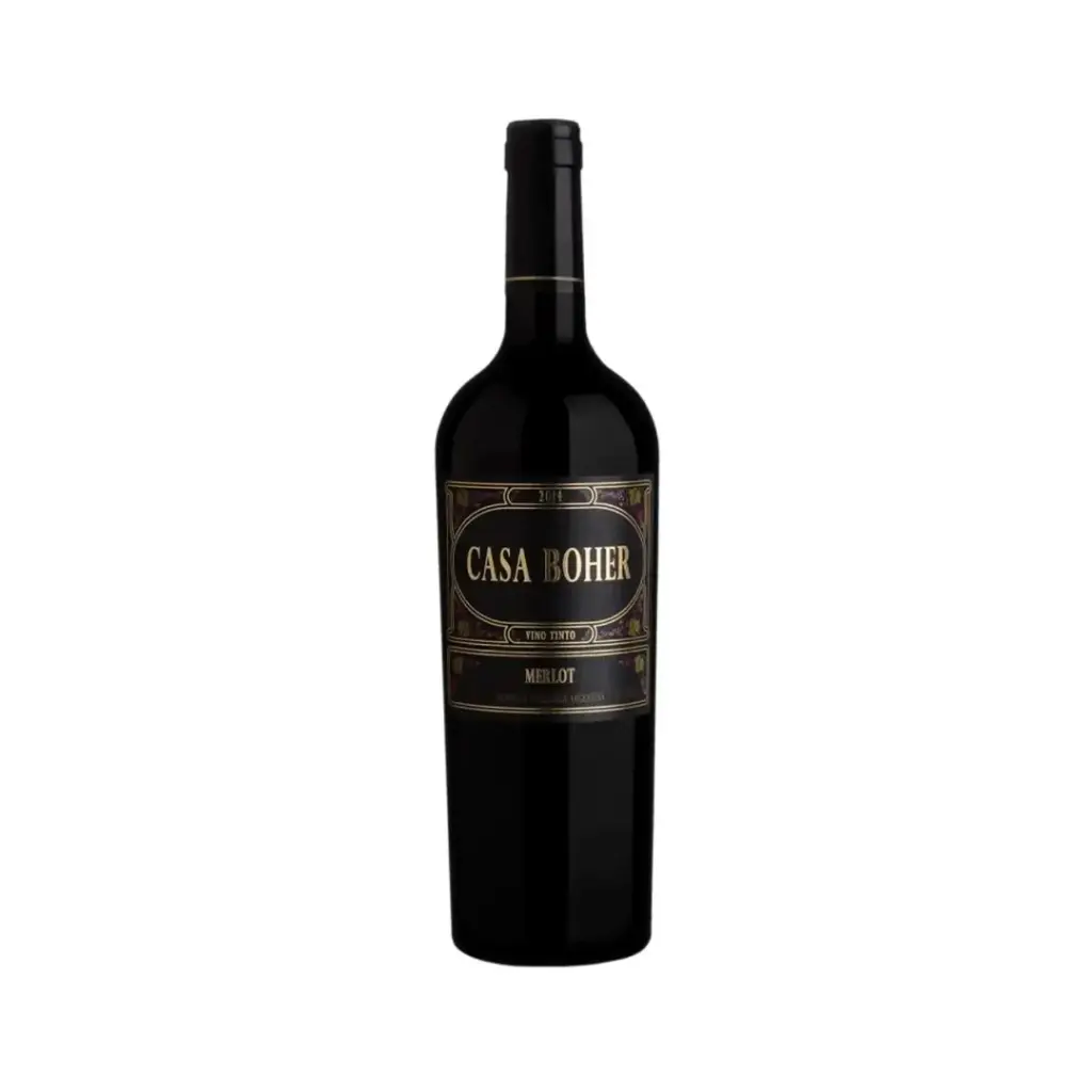 CASA BOHER MERLOT 750ML.