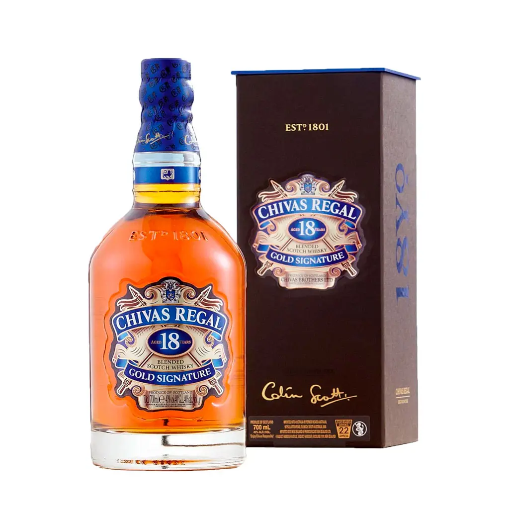 CHIVAS REGAL 18 AÑOS 750ml