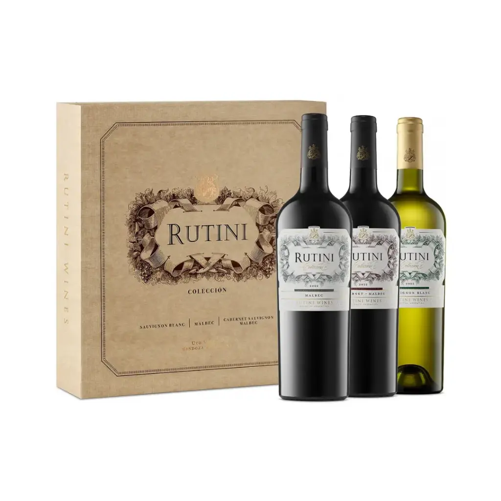 ESTUCHE RUTINI X3 CAB-MAL MAL SAUV 750ml.