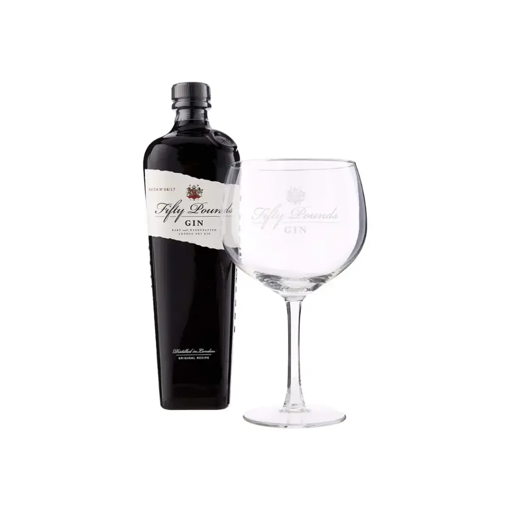 GIN FIFTY POUNDS 700ml + COPA.