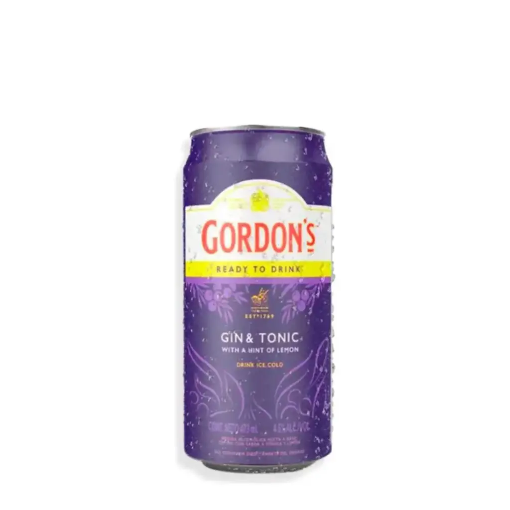 GORDONS GIN & TONIC LATA 473ml