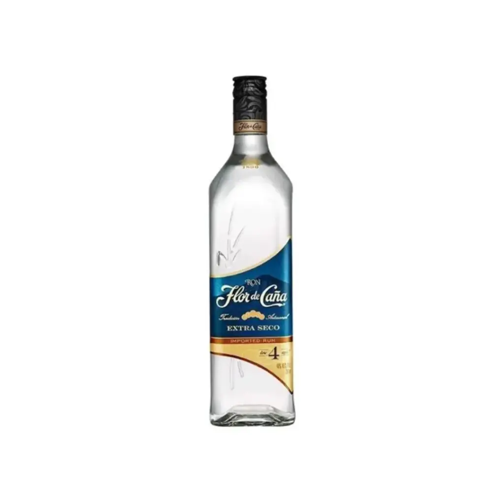 RON FLOR DE CAÑA EXTRA SECO 750ml.