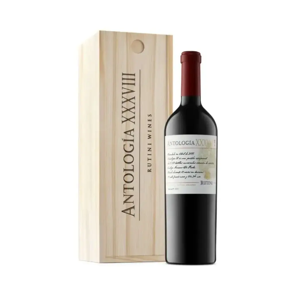 RUTINI ANTOLOGIA 38 C/ MADERA 750ml.