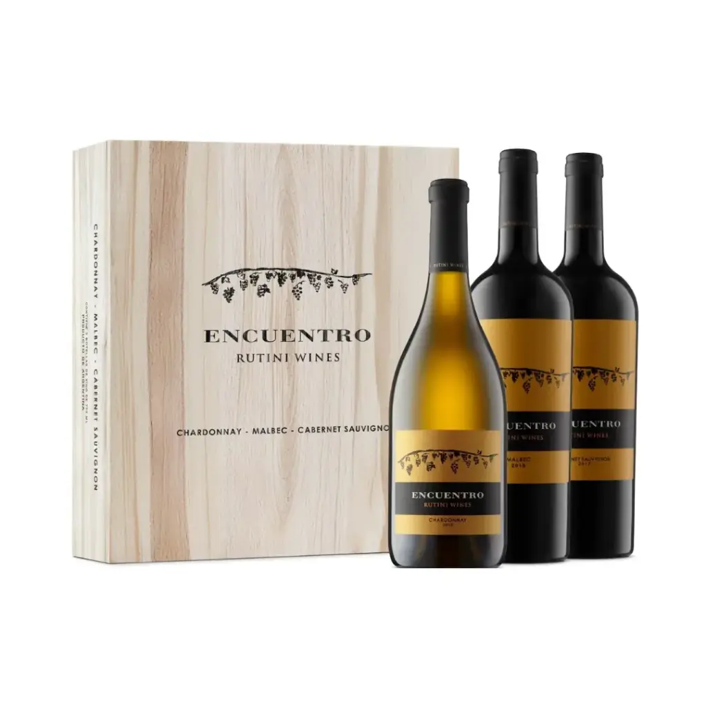 RUTINI ENCUENTRO SURTIDO MADERA X3 750ml.