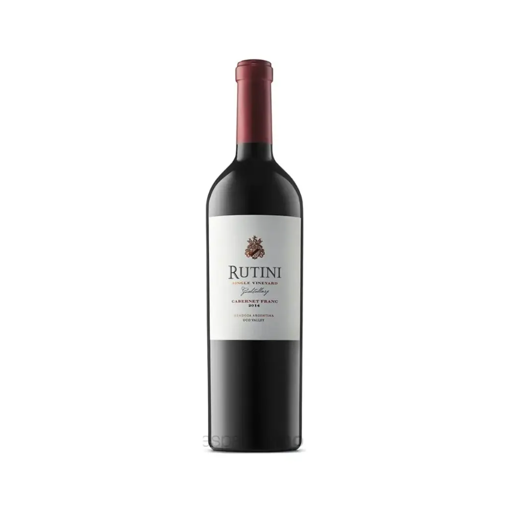 RUTINI GUALTALLARY SINGLE VINEYARD CABERNET FRANC 750ml.