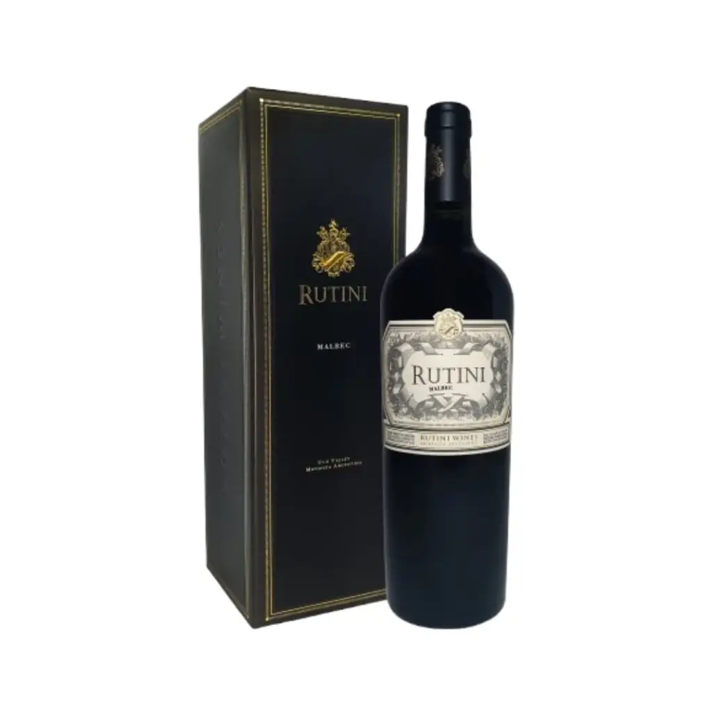 RUTINI MALBEC C/ ESTUCHE 750ml.