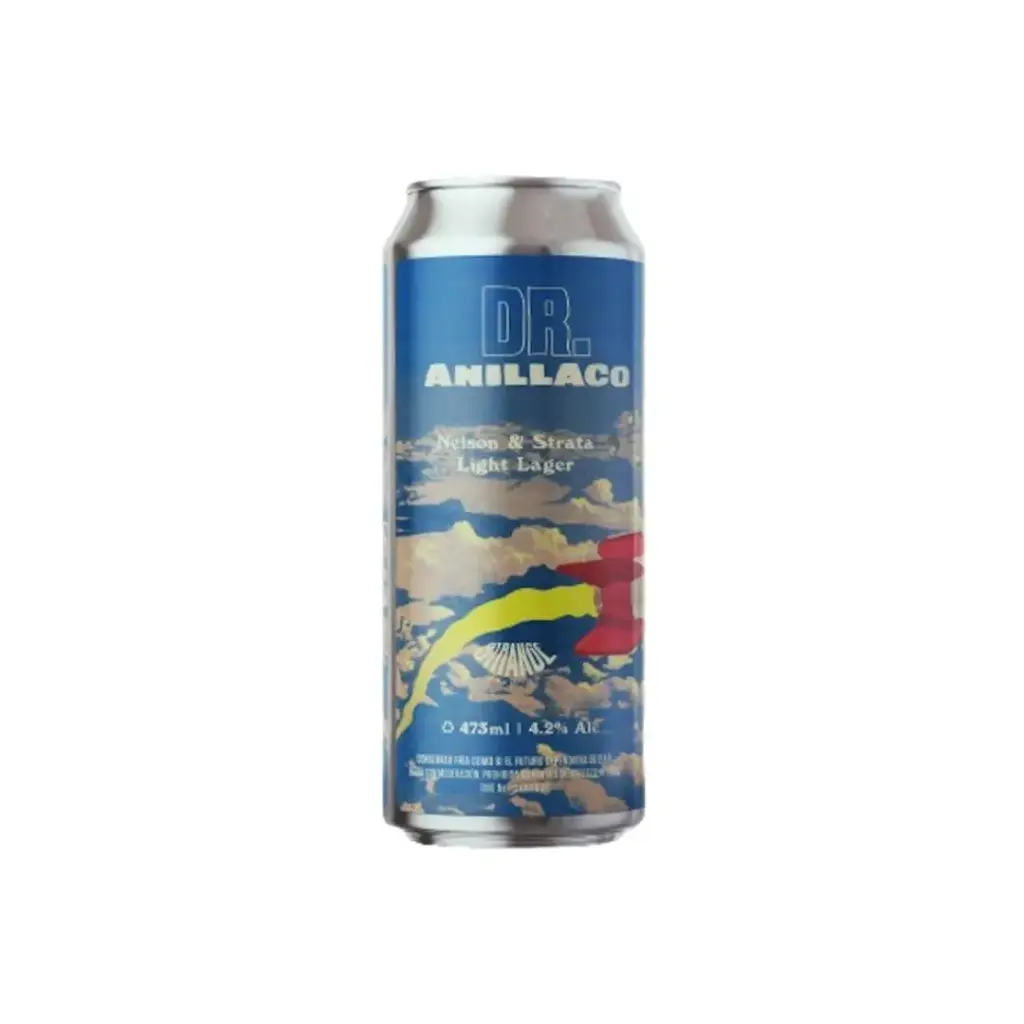 STRANGE - DR. ANILLADO - NELSON LIGHT LAGER 473ml