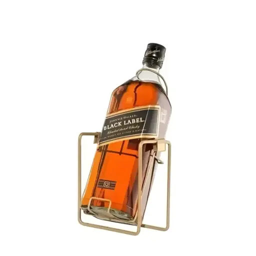 [3097] JOHNNIE WALKER BLACK LABEL 3LT CON VOLCADOR