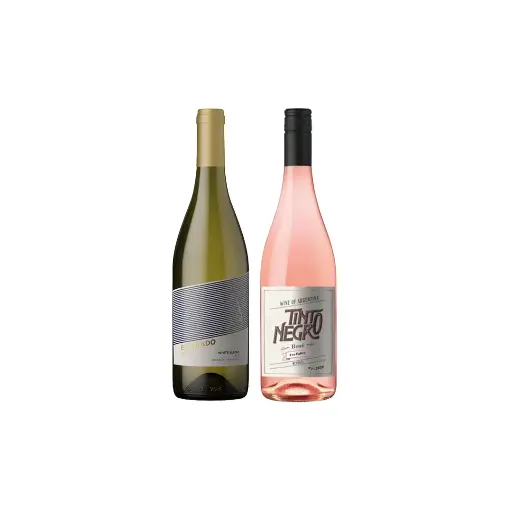 COMBO ANAIA ESCORADO WHITE BLEND + TINTO NEGRO ROSE