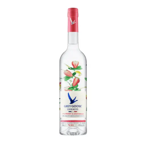 [5476] GREY GOOSE ESSENCES STRAWBERRY & LEMONGRASS 1000ml.