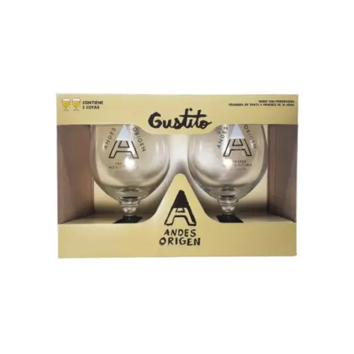 [10940] KIT TWOPACK COPA ANDES 300ml